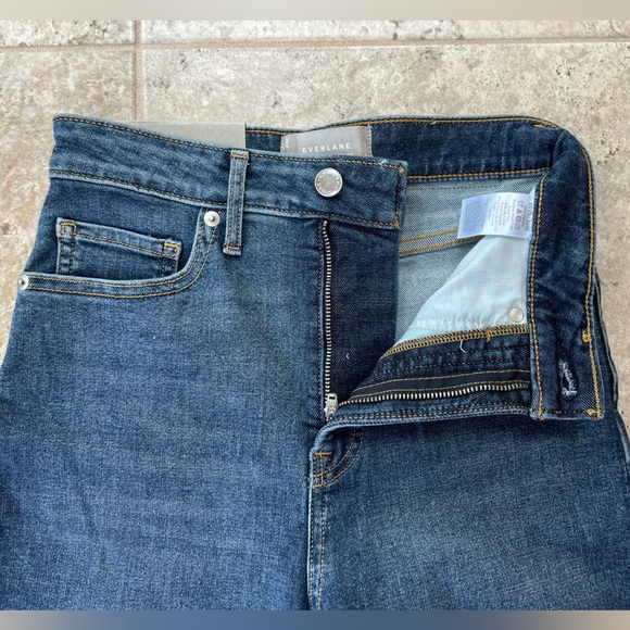Everlane NWT The Curvy Cropped Way-High Skinny Jean, Authentic Blue, 26 - Picture 7 of 11